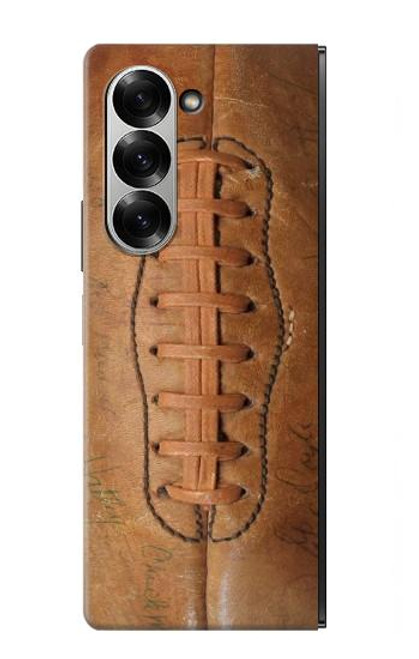 S2554 Vieux millésimé balle Etui Coque Housse pour Samsung Galaxy Z Fold 6