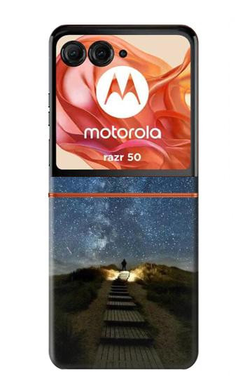 S0734 Stairway to Heaven Islande Etui Coque Housse pour Motorola Razr 70,60,50, Razr (2026, 2025, 2024)