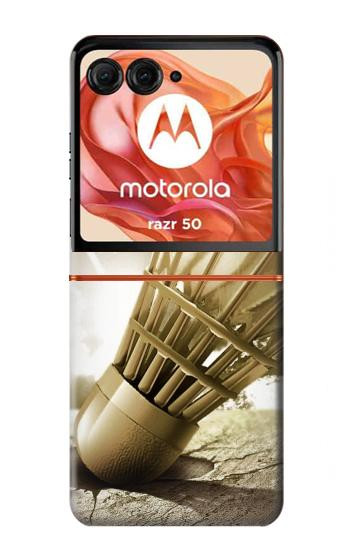 S0979 Badminton Etui Coque Housse pour Motorola Razr 70,60,50, Razr (2026, 2025, 2024)