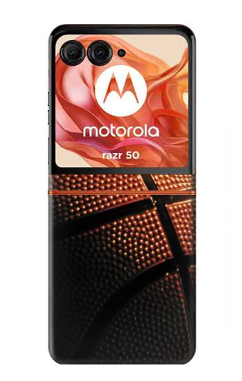 S0980 Le basket-ball Etui Coque Housse pour Motorola Razr 70,60,50, Razr (2026, 2025, 2024)