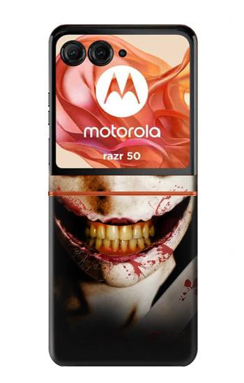 S1344 Jeff le tueur Etui Coque Housse pour Motorola Razr 70,60,50, Razr (2026, 2025, 2024)
