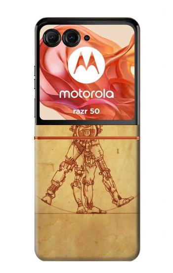 S1682 steampunk Frankenstein Etui Coque Housse pour Motorola Razr 70,60,50, Razr (2026, 2025, 2024)
