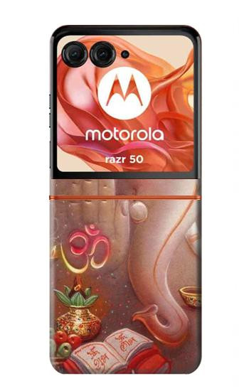 S2678 Dieu hindou Ganesha Seigneur du succès Etui Coque Housse pour Motorola Razr 70,60,50, Razr (2026, 2025, 2024)