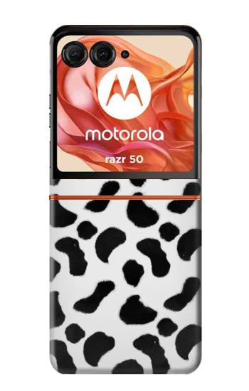 S2728 dalmatiens Texture Etui Coque Housse pour Motorola Razr 70,60,50, Razr (2026, 2025, 2024)