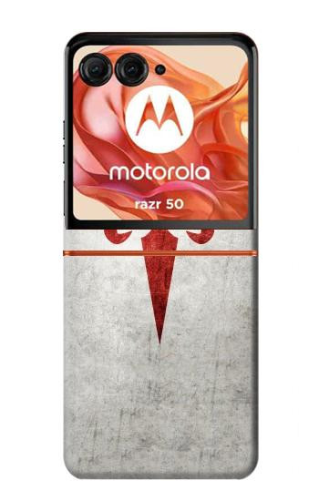 S3200 Ordre de Santiago Croix de Saint-Jacques Etui Coque Housse pour Motorola Razr 70,60,50, Razr (2026, 2025, 2024)
