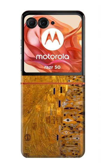 S3332 Gustav Klimt Adele Bloch Bauer Etui Coque Housse pour Motorola Razr 70,60,50, Razr (2026, 2025, 2024)