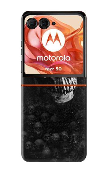 S3333 Crâne mort Faucheuse Etui Coque Housse pour Motorola Razr 70,60,50, Razr (2026, 2025, 2024)