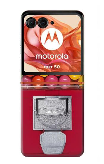 S3938 Gumball Capsule jeu graphique Etui Coque Housse pour Motorola Razr 70,60,50, Razr (2026, 2025, 2024)