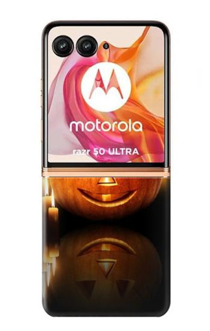 S1083 Citrouille araignée bougies Halloween Etui Coque Housse pour Motorola Razr 50 Ultra S1083 Citrouille araignée bougies Halloween Etui Coque Housse pour Motorola Razr 50 Ultra