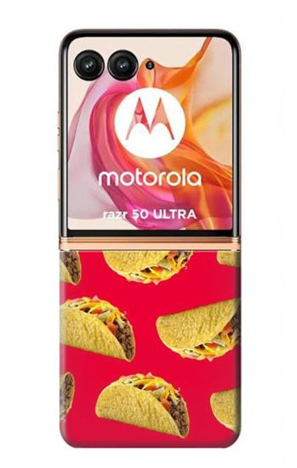 S3755 Tacos mexicains Etui Coque Housse pour Motorola Razr 50 Ultra