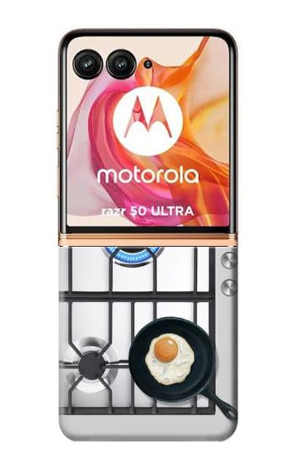 S3928 Cuisine graphique de cuisine Etui Coque Housse pour Motorola Razr 50 Ultra