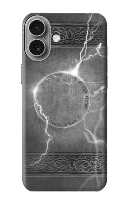 S2533 Thor Tonnerre grève Marteau Etui Coque Housse pour iPhone 16 plus