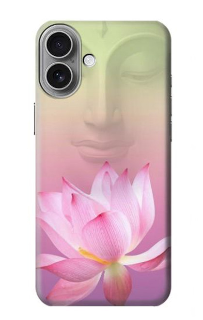 S3511 Fleur de lotus Bouddhisme Etui Coque Housse pour iPhone 16 plus