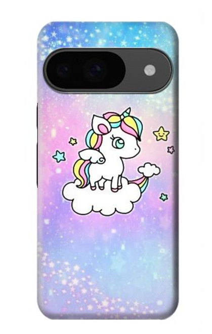 S3256 Mignon Licorne Etui Coque Housse pour Google Pixel 9