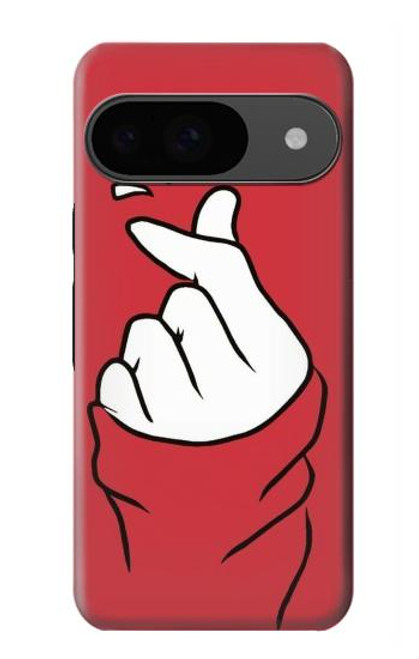 S3701 Mini signe d'amour de coeur Etui Coque Housse pour Google Pixel 9