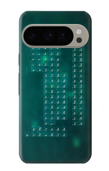 S0846 Chimie Tableau périodique Etui Coque Housse pour Google Pixel 9 Pro