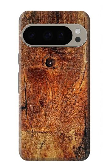 S1140 Bois graphique Etui Coque Housse pour Google Pixel 9 Pro