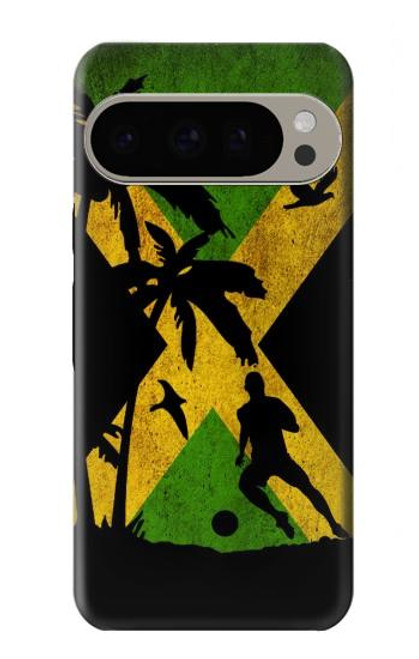 S2975 Jamaica Football Football Etui Coque Housse pour Google Pixel 9 Pro