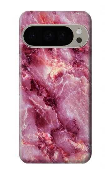S3052 Rose Marbre Imprimé graphique Etui Coque Housse pour Google Pixel 9 Pro