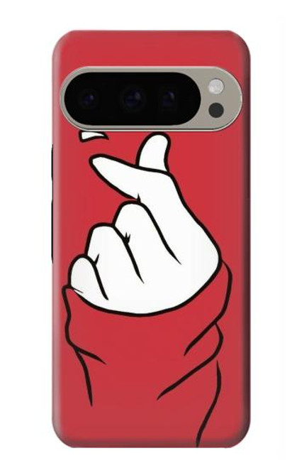 S3701 Mini signe d'amour de coeur Etui Coque Housse pour Google Pixel 9 Pro