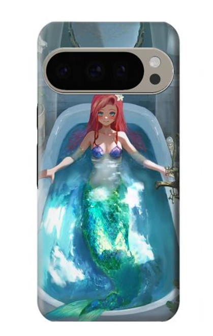 S3911 Jolie petite sirène Aqua Spa Etui Coque Housse pour Google Pixel 9 Pro