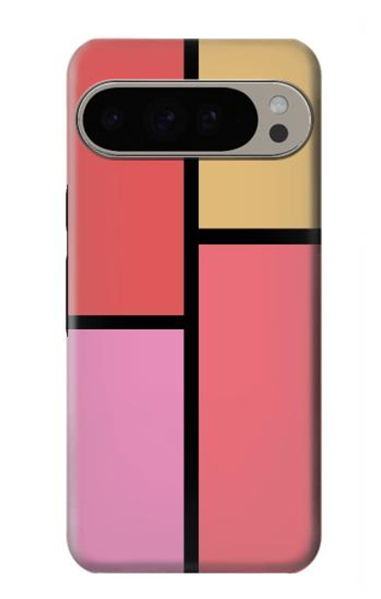 S2795 Palette de joues couleur Etui Coque Housse pour Google Pixel 9 Pro XL