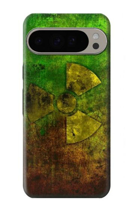 S3202 Symbole de danger radioactif nucléaire Etui Coque Housse pour Google Pixel 9 Pro XL