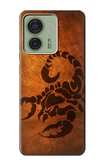 S0683 Scorpion Tatouage Etui Coque Housse pour Motorola Edge (2023), Edge 40
