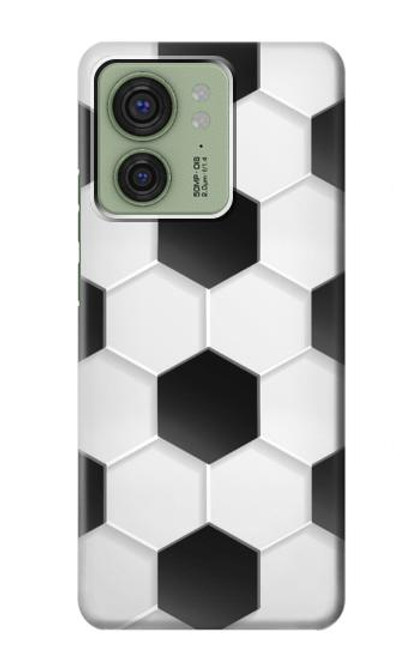 S2061 Football Motif Football Etui Coque Housse pour Motorola Edge (2023), Edge 40 S2061 Football Motif Football Etui Coque Housse pour Motorola Edge (2023), Edge 40