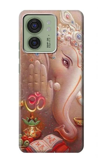 S2678 Dieu hindou Ganesha Seigneur du succès Etui Coque Housse pour Motorola Edge (2023), Edge 40