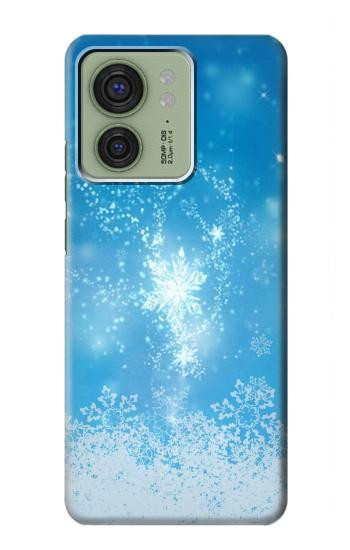 S2923 sortes Congelé neige Magie des Etui Coque Housse pour Motorola Edge (2023), Edge 40