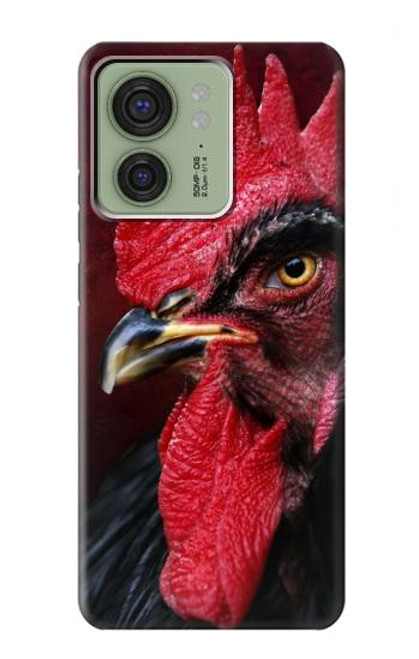 S3797 Poulet Coq Etui Coque Housse pour Motorola Edge (2023), Edge 40