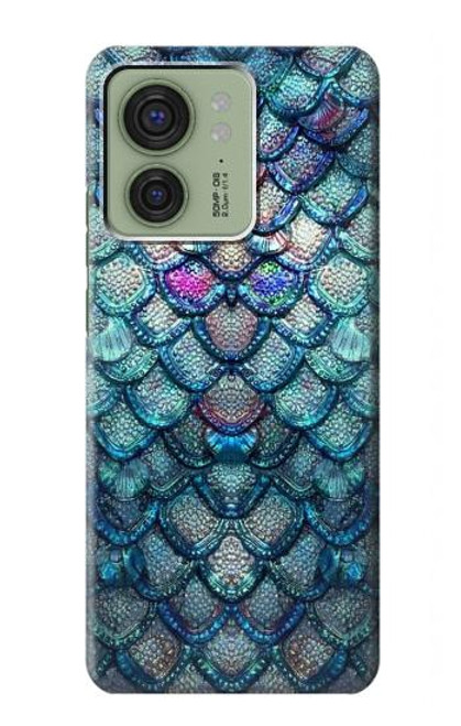 S3809 Écaille de poisson sirène Etui Coque Housse pour Motorola Edge (2023), Edge 40