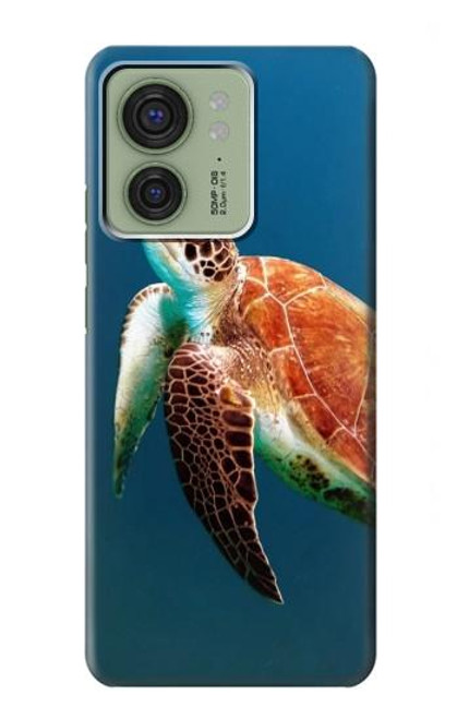 S3899 Tortue de mer Etui Coque Housse pour Motorola Edge (2023), Edge 40