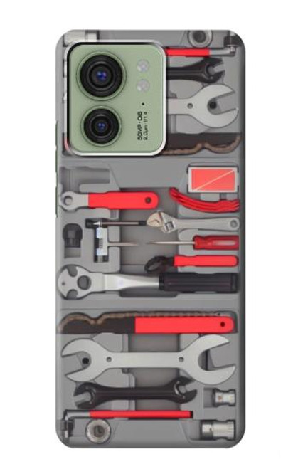 S3921 Outil de réparation de vélo Peinture graphique Etui Coque Housse pour Motorola Edge (2023), Edge 40