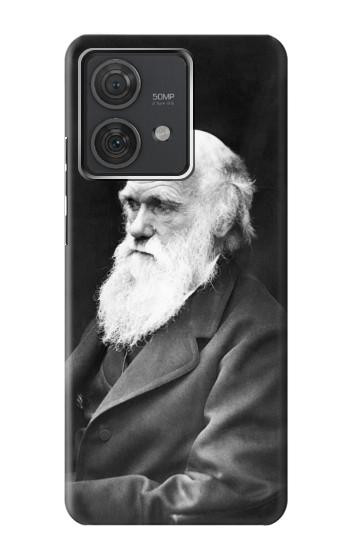 S1610 Charles Darwin Etui Coque Housse pour Motorola Edge 40 Neo
