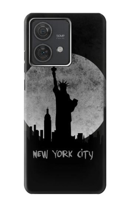 S3097 La ville de New York Etui Coque Housse pour Motorola Edge 40 Neo