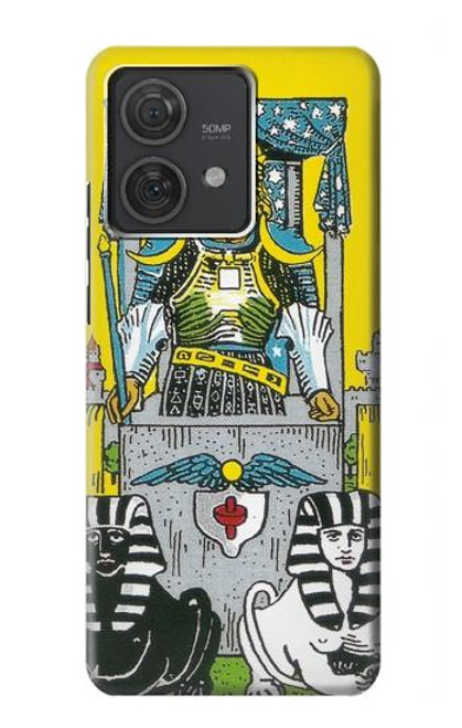 S3739 Carte de tarot le char Etui Coque Housse pour Motorola Edge 40 Neo
