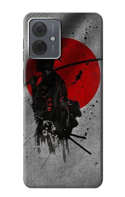 S3517 Japon Drapeau Samurai Etui Coque Housse pour Motorola Moto G14