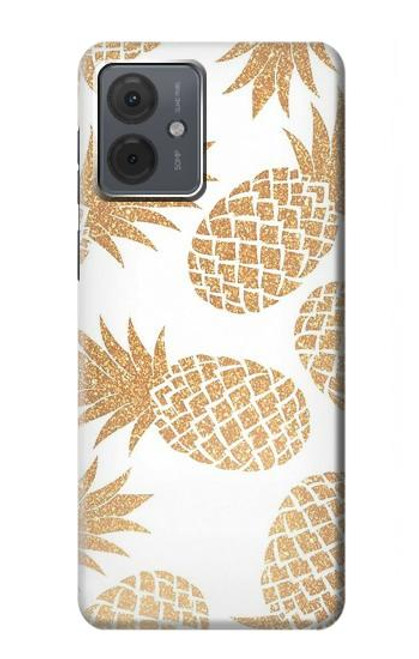 S3718 Ananas sans soudure Etui Coque Housse pour Motorola Moto G14