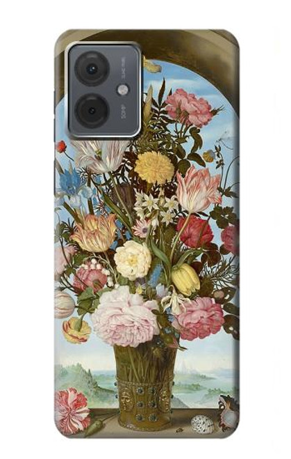 S3749 Vase de fleurs Etui Coque Housse pour Motorola Moto G14