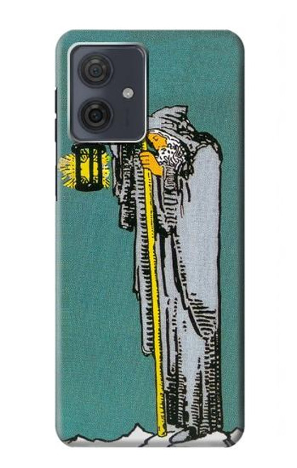 S3741 Carte de tarot l'ermite Etui Coque Housse pour Motorola Moto G54