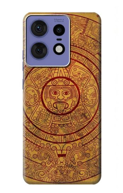 S0692 Calendrier maya Etui Coque Housse pour Motorola Edge 50 Pro