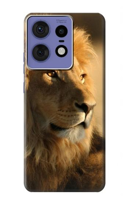 S1046 Le Roi Lion de la forêt Etui Coque Housse pour Motorola Edge 50 Pro