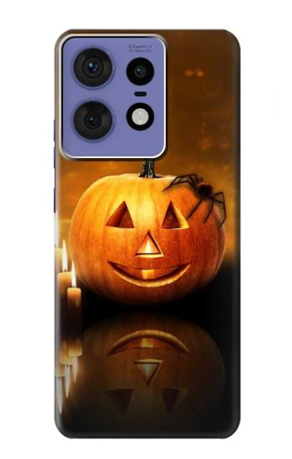 S1083 Citrouille araignée bougies Halloween Etui Coque Housse pour Motorola Edge 50 Pro S1083 Citrouille araignée bougies Halloween Etui Coque Housse pour Motorola Edge 50 Pro