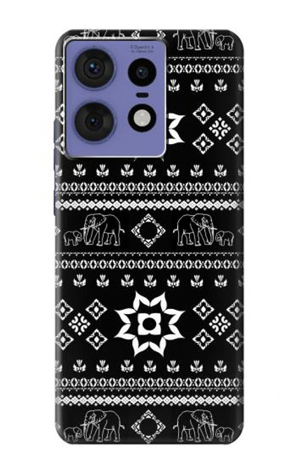 S3932 Patron de pantalon éléphant Etui Coque Housse pour Motorola Edge 50 Fusion