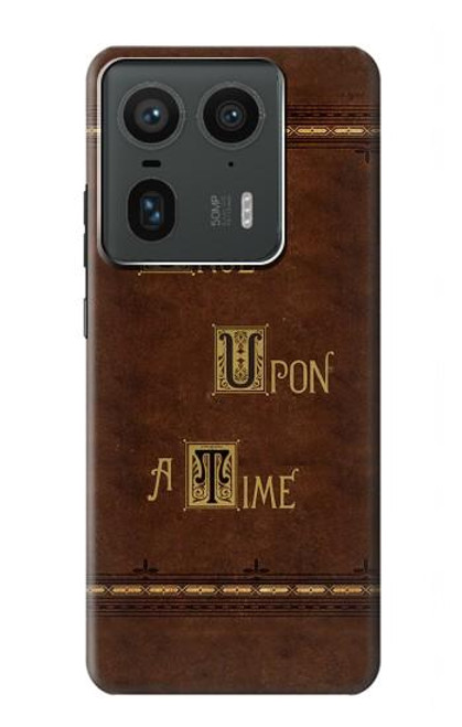 S2643 Il était une fois Livre Etui Coque Housse pour Motorola Edge 50 Ultra