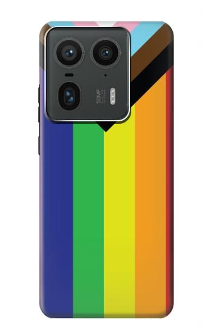S3846 Drapeau de fierté LGBT Etui Coque Housse pour Motorola Edge 50 Ultra