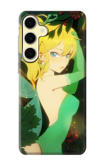 S0095 Peter Pan Tinker Bell Etui Coque Housse pour Samsung Galaxy S24 FE