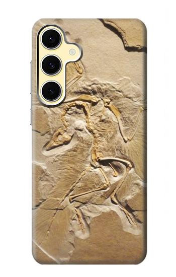 S0380 Fossile de dinosaure Etui Coque Housse pour Samsung Galaxy S24 FE